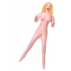 Секс-кукла блондинка Celine с кибер-вставками (цвет -телесный) (130378)