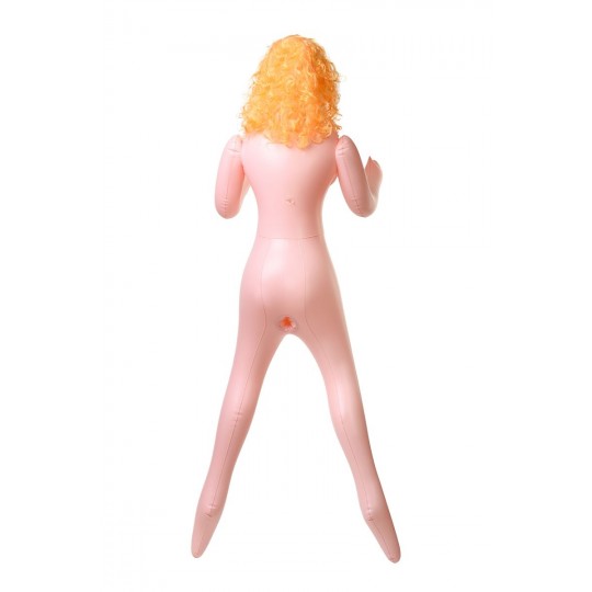 Секс-кукла блондинка Celine с кибер-вставками (цвет -телесный) (130378) фото 11