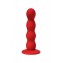 Красный силиконовый анальный фаллоимитатор Favorite - 13 см. (цвет -красный) (131698) фото 6