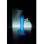 Прозрачно-синий фаллоимитатор, светящийся в темноте, Bruce Glow - 22 см. (цвет -синий) (131990) фото 2