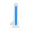 Прозрачно-синий фаллоимитатор, светящийся в темноте, Steve Glow - 20 см. (цвет -синий) (131993) фото 9