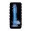 Прозрачно-синий фаллоимитатор, светящийся в темноте, Steve Glow - 20 см. (цвет -синий) (131993) фото 5