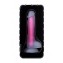 Прозрачно-розовый фаллоимитатор, светящийся в темноте, James Glow - 18 см. (цвет -розовый) (131997) фото 5