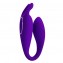 Фиолетовый U-образный вибратор для пар Bill с пультом ДУ (цвет -фиолетовый) (132529) фото 2