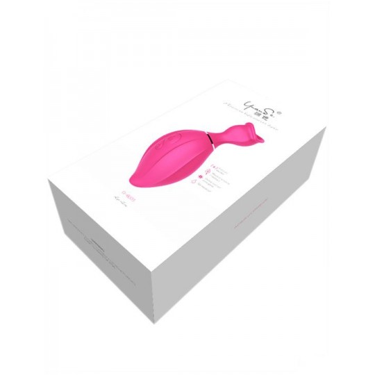 Розовый вакуумный стимулятор клитора Lip Love (цвет -розовый) (133700) фото 4