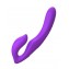 Фиолетовый безремневой вибрострапон с пультом Ultimate Strapless Strap-On - 22,22 см. (цвет -фиолетовый) (138615) фото 1
