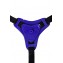 Фиолетовый силиконовый страпон - 14,5 см. (цвет -фиолетовый с черным) (140512) фото 7