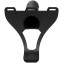 Черный полый страпон с креплением Body Extensions BE Strong - 19,05 см. (цвет -черный) (141007) фото 2