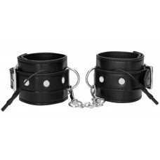 Черные наручники с электростимуляцией Electro Handcuffs (цвет -черный) (141026)