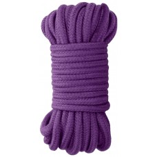 Фиолетовая веревка для бондажа Japanese Rope - 10 м. (цвет -фиолетовый) (141515)