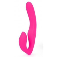 Ярко-розовый безремневой страпон NAMI (цвет -ярко-розовый) (143158)