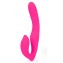 Ярко-розовый безремневой страпон NAMI (цвет -ярко-розовый) (143158) фото 1