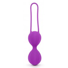 Фиолетовые вагинальные шарики на силиконовом шнурке (цвет -фиолетовый) (150783)