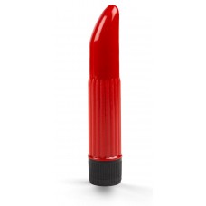Красный мини-вибратор - 11,5 см. (цвет -красный) (153913)