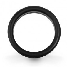 Черное эрекционное кольцо (цвет -черный) (154009)