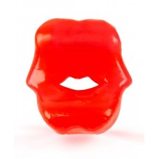 Красное эрекционное кольцо в виде губ (цвет -красный) (154540)