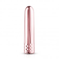 Розовый перезаряжаемый мини-вибратор Mini Vibrator - 9,5 см. (цвет -розовый) (154593)