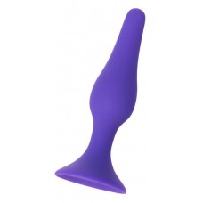 Фиолетовая анальная пробка - 12,5 см. (цвет -фиолетовый) (156876)