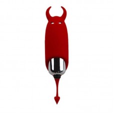 Красный вибростимулятор Devol Mini Vibrator - 8,5 см. (цвет -красный) (157360)