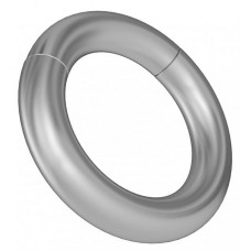 Круглое серебристое магнитное кольцо-утяжелитель (цвет -серебристый) (157409)