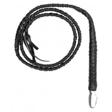 Черный витой кнут Twisted Whip (цвет -черный) (158547)