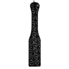 Черная шлепалка Luxury Paddle - 31,5 см. (цвет -черный) (158719)