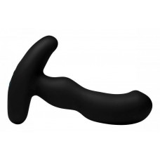 Черный массажер простаты Pro-Digger 7X Silicone Stimulating Beaded P-Spot Vibe (цвет -черный) (158734)