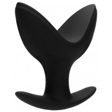 Черная анальная пробка-эспандер Split 5 - 10,3 см. (цвет -черный) (170004)