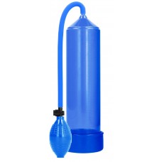 Синяя ручная вакуумная помпа для мужчин Classic Penis Pump (цвет -синий) (170007)