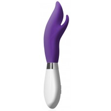 Фиолетовый вибратор-кролик Athos - 22 см. (цвет -фиолетовый) (171473)