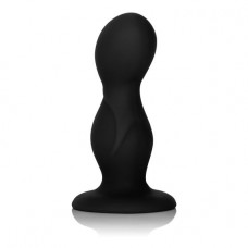 Черный анальный стимулятор Silicone Back End Play - 10,75 см. (цвет -черный) (171760)