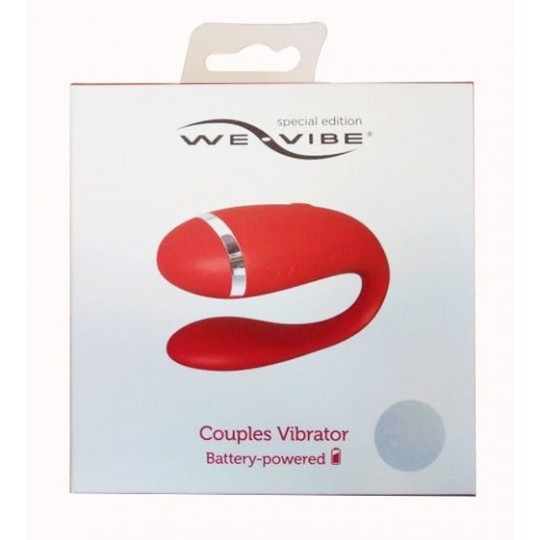 Красный вибратор для пар на батарейках We-Vibe Special Edition (цвет -красный) (176954) фото 2