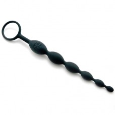 Анальная цепочка Anal Beads - 25,4 см. (цвет -черный) (17750)