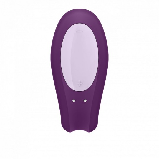 Фиолетовый вибратор для пар Double Joy с управлением через приложение (цвет -фиолетовый) (178297) фото 4
