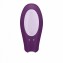 Фиолетовый вибратор для пар Double Joy с управлением через приложение (цвет -фиолетовый) (178297) фото 4