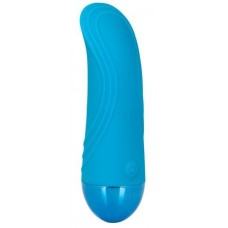 Голубой мини-вибратор Tremble Tickle - 12,75 см. (цвет -голубой) (182050)