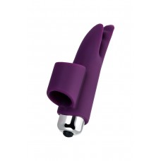 Фиолетовая вибронасадка на палец JOS Tessy - 9,5 см. (цвет -фиолетовый) (182967)