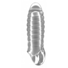 Прозрачная насадка на пенис закрытого типа N 36 Stretchy Thick Penis Extension - 15,2 см. (цвет -прозрачный) (183341)