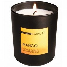 Ароматическая свеча с феромонами Natural Instinct  Манго  - 180 гр.(185496)