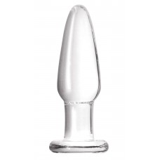 Стеклянная пробка Crystal Tapered Plug Small - 8,4 см. (цвет -прозрачный) , артикул: 185514 Стеклянная пробка Crystal Tapered Plug Small - 8,4 см. (цвет -прозрачный) (185514)