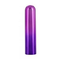 Фиолетовый гладкий мини-вибромассажер Glam Vibe - 9 см. (цвет -фиолетовый) (186244)