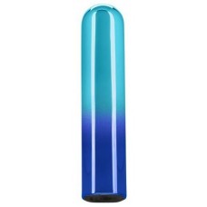 Голубой гладкий мини-вибромассажер Glam Vibe - 9 см. (цвет -голубой) (186253)