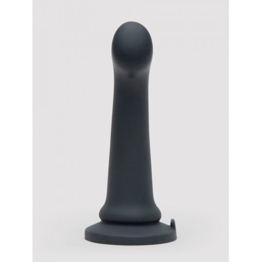 Черный фаллоимитатор Feel It Baby Silicone G-Spot Dildo - 17,8 см. (цвет -черный) (187351) фото 4
