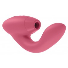 Розовый стимулятор Womanizer DUO с вагинальным отростком (цвет -розовый) (187656)