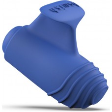 Синий вибростимулятор на пальчик Bteased Basic Finger Vibrator (цвет -синий) (189257)