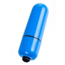 Синяя вибропуля A-Toys Braz - 5,5 см. (цвет -синий) (190785)