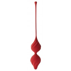 Бордовые вагинальные шарики Alcor (цвет -бордовый) (191643)