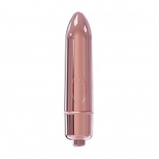 Розовая гладкая вибропуля So Divine Halo Bullet Vibrator - 8 см. (цвет -розовый) (192106)