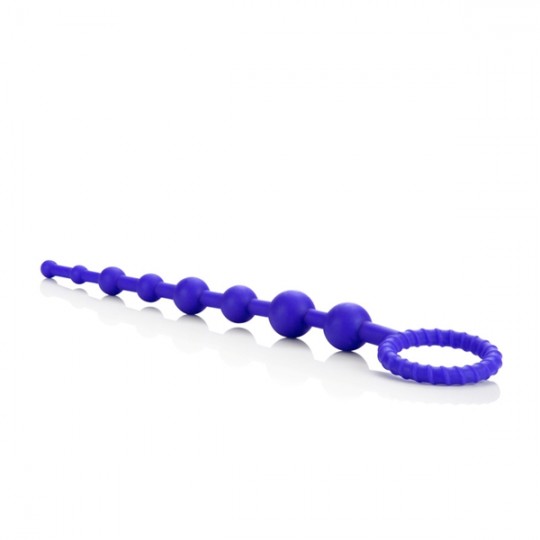 Фиолетовая силиконовая цепочка Booty Call X-10 Beads(21721) фото 4