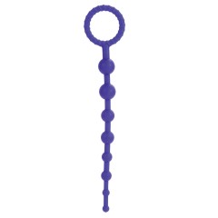 Фиолетовая силиконовая цепочка Booty Call X-10 Beads(21721)